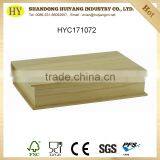Custom Cheap Book Shape Wooden Packaging Box Wholesale thumbnail-1