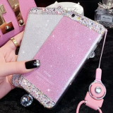 Crystal Diamond Cell Phone Back Cover Case Mobile Phone Cases for IPhone7/7Plus/6/6s/6plus/6splus Soft Tpu Shell Housing thumbnail-1