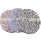 Double-deck Waterproof Nylon Mesh Shower Cap Makeup Cap thumbnail-3