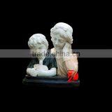 Marble Child Bust Sculpture thumbnail-1