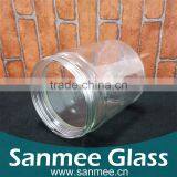Manufacture Clear Glass Jar Glass Storage Jar With Custom Lid thumbnail-2