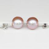 Purple 5-6mm Freshwater Pearl Earring Designs thumbnail-1