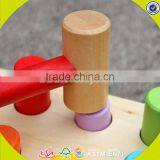 Wholesale Educational Wooden Colorful Knocking Toy, Intelligence Knocking Toy,wooden Pounding Bench Toddler Toy W11G018 thumbnail-6