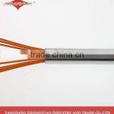 3 Pieces Stainless Steel Handle Silicone Coated Egg Whisk thumbnail-6