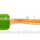 2016 Fashion Bamboo Silicon Scoop