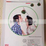Cute Mistletoe Christmas Holiday Kissing Ball With 30" Extendable Stick thumbnail-1