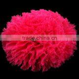 Fraying Chiffon Flower Puff Ball for Kids Hair Accessories thumbnail-5