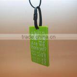 Travel Accessories PVC Silicone Various Color Luggage Tag thumbnail-4