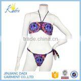 Sexy Fancy Bra Panty Set Swimwear 2017 Bright Color Bikinis For Lady thumbnail-1