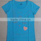 2015 NEW DESIGN SHORT SLEEVE WOMEN T-SHIRTS thumbnail-1