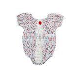 2017 Children's Boutique Clothing Baby Summer Clothes Romper Girl Printed Floral Cotton Jumpsuit thumbnail-6