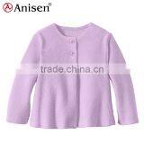 Oem Factory Custom Children Boutique Kids Fleece Jacket for Girls thumbnail-4