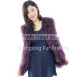 CX-G-B-160M 2016 New Fashion Custom Women Mongolian Lamb Fur Vest thumbnail-5