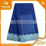 Hot Sale Heavy African Embriodery Swiss Voile Lace SL0411-1 thumbnail-2