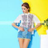 HOYUGO Hot Selling Plain Women Fitted Blank T-shirts Women t Shirt thumbnail-4