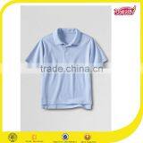 Wholesale Customzied color High Quality Kids 100% cotton primary school uniform polo t shirts