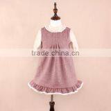 New Stylish Elegant Children Girl Ruffles Kid Clothes White Lace Dress thumbnail-2