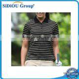 Promotional Women Stripe Polo Shirts thumbnail-1