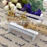 Gold Steel Binder Clip Creative Studen Stationery Office File Clip thumbnail-4