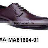 Genuine Leather Men's Dress Shoe - AA-MA81604-01 thumbnail-1