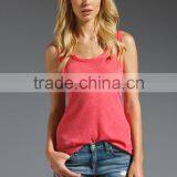 Scoop Neck Polyester Tank Tops thumbnail-1