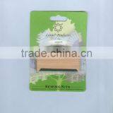 Plastic Handle Cashmere Comb With Blister Card Packing thumbnail-1