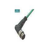 Male Signal Right Angle Waterproof Extension Cable AC 30V - 250V 4A -40 to 85 C thumbnail-1