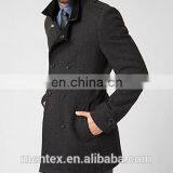 Double-breasted Wool Coat thumbnail-3