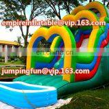 New Design Colorful Inflatable Slide of Medium Size for Children ID-SLM092