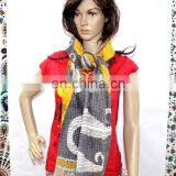 Indian Handmade Kantha Cotton Scarf thumbnail-3