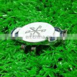 Ball marker holder metal golf bag shape hat clips