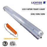 Emergency LED Vapor Tight /Tri-proof Lights, 50W, 1.2M