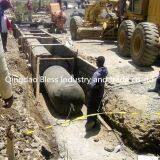 Pneumatic Tubular Formwork Exported to Kenya Nigeria Used for Culvert Construction thumbnail-4