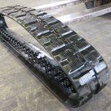 Black Excavator Rubber Tracks 250mm Width For Kubota Kc50 / Tanaka Dc202