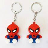 Plastc Animal Key Chain /3cm Colorful Plastic Key Ring Gift