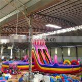Attracting People Inflatable Spiral Obstacle Course With Slide for Commercial Events and Match,carnival Party thumbnail-3
