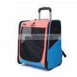 Pet Luggage Factory Oxford Cloth Two Color Cat and Dog Trolley Case Multi Function Travel Bag for Pets thumbnail-5