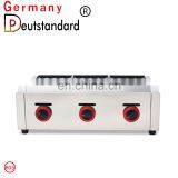 Gas 3 Plate Takoyaki Machine Fish Grill Pan thumbnail-4