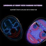 APP Full-Color LED Face-Changing Glowing Mask Christmas Party Dance Bar Nightclub Atmosphere Props Party Effect thumbnail-4