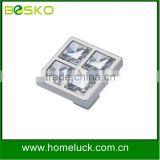 crystal cabinet handles and knobs zinc handles in high quality