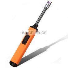 Women Stylish Electric Usb Charging Long Candle Lighter Rechargeable thumbnail-1
