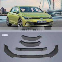 Car Accessories Front Bumper Shovel Lip Spoiler Diffuser Fit For VW GOLF 8 2020+ Front Lip thumbnail-2