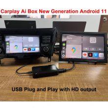 2022 NEW Android 11 Carplay Box HDMI Out Suitable for Universal Cars Screen OEM Wired CarPlay thumbnail-5