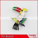 Cute Animal Bird Shape Colorful Enamel Metal Pin on Needle Brooch thumbnail-2