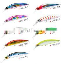 Amazon China Supplier 110mm 37g Wholesale Sinking Minnow Heavy Plastic Fishing Lure Long Cast Fishing Minnow thumbnail-4