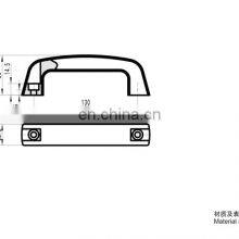 LS505 ABS Black Industry Cabinet Handle thumbnail-4