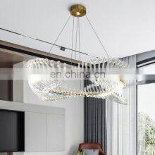 Gold Bed Room Chandelier Lamp Luxury Shape LED Pendant Lighting thumbnail-1