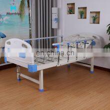 Cheap Hot Selling Manual One Crank Function ABS Metal Medical Nursing Care Furniture Patient Hospital Bed for Clinica Cama thumbnail-5