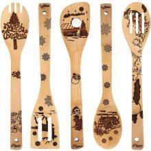 Best Bamboo Wooden Cooking Utensil Set Twinkle Bamboo Whoelesale Kitchenware thumbnail-3