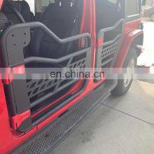 Steel Half Door 4 Doors Front And Rear Half Door With Locks And Side Mirror Covers for Jeep Wrangler JL thumbnail-5